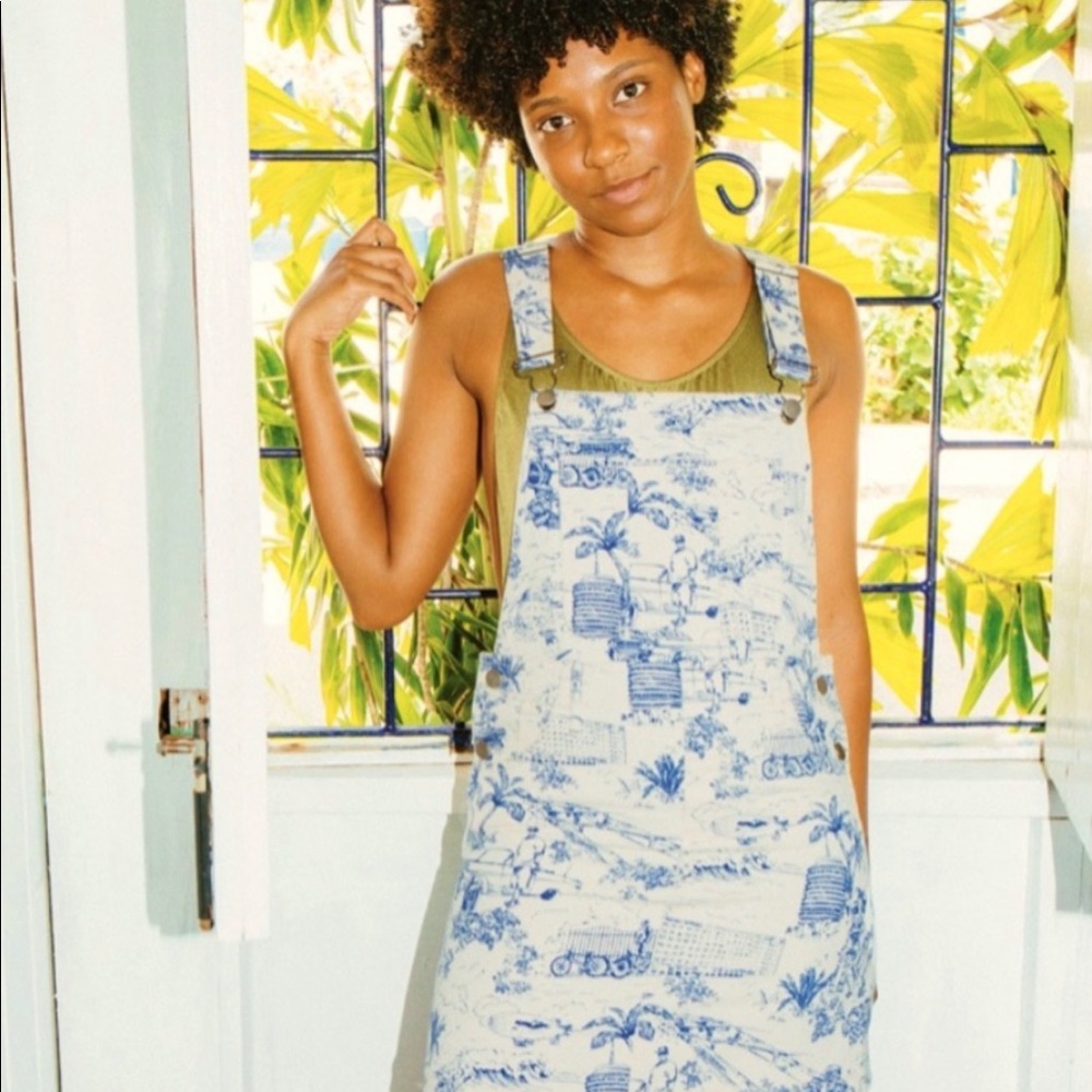 American Apparel ‘Toile De LA Denim Overall Dress’